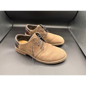Naot Chief Mens Brown Leather Nubuck Lace Up Oxford Shoes Size 43 US 10